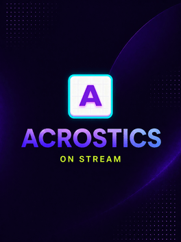 Acrostics on Stream cover art