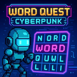Word Quest Cyberpunk Cover