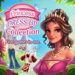 Princess Dress Up Collection Fives Games in One