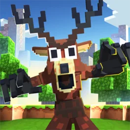 Cops N Robbers: Pixel Craft Gun