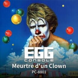 Eggconsole Meurtre d'un Clown PC-8801 cover