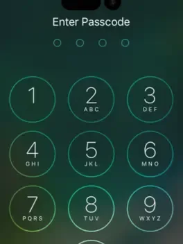Enter Passcode