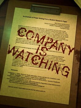 Jaquette de Company is Watching