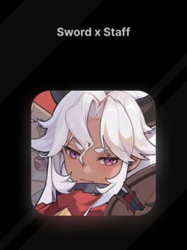 The Cover Art for: Sword x Staff