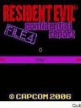 Resident Evil Confidential Report File #4