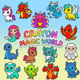 Crayon Magic World Cover