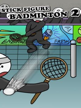 Stick Figure Badminton 2 kansikuva