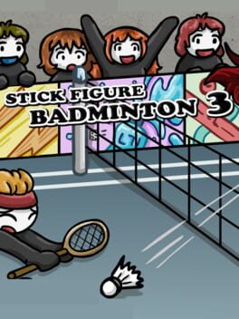 Stick Figure Badminton 3 kansikuva