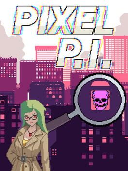 The Cover Art for: Pixel P.I.