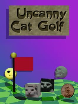 Uncanny Cat Golf cover