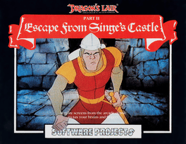 Dragon's Lair Part II: Escape from Singe's Castle