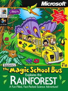 The Magic School Bus Explores the Rainforest cover