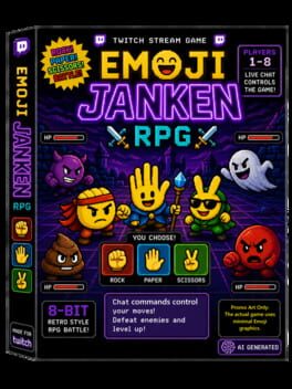The Cover Art for: Emoji Janken RPG