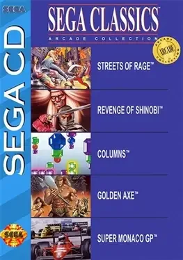 Image de couverture Sega Classics Arcade Collection 5-in-1