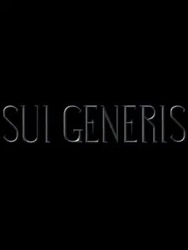 Image de couverture Sui Generis