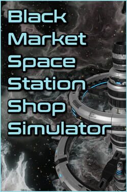 Capa de Black Market Space Station Shop Simulator