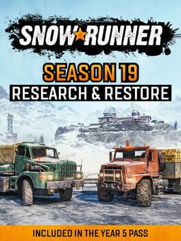SnowRunner - Season 19: Research &amp; Restore cover art