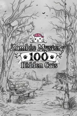 Zombie Mystery: 100 Hidden Cats