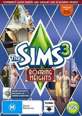 The Sims 3: Roaring Heights Game Cover Artwork