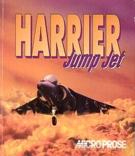Harrier Jump Jet Game Cover Artwork