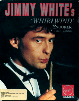 Cover for Jimmy White's 'Whirlwind' Snooker