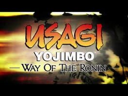 Usagi Yojimbo: Way of the Ronin Game Cover Artwork