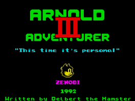 Arnold the Adventurer III