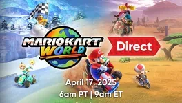 Mario Kart World Direct: April 17, 2025
