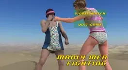 Manly Men Fighting