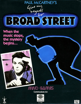 Give My Regards to Broad Street Cover