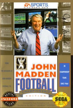 John Madden Football '93: Championship Edition