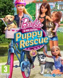 Barbie and Her Sisters: Puppy Rescue Game Cover Artwork