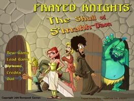 Frayed Knights: The Skull of S'makh-Daon Game Cover Artwork