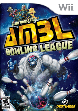 Alien Monster Bowling League Cover