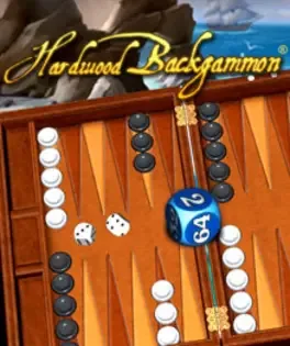 Hardwood Backgammon image