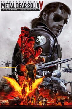 Metal Gear Solid V: The Definitive Experience ps4 Cover Art