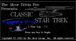 The Alcor Trivia Pro Classic Star Trek (Star-Log I) image