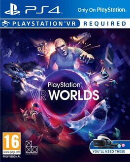 PlayStation VR Worlds ps4 Cover Art