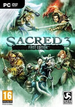 Sacred 3: First Edition Game Cover Artwork
