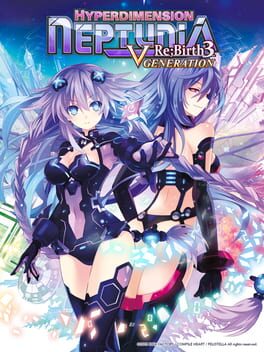 Hyperdimension Neptunia Re;Birth3: V Generation Game Cover Artwork