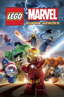 Lego Marvel Super Heroes ps4 Cover Art