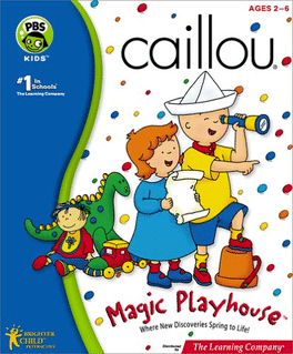 Caillou: Magic Playhouse Cover