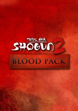 Total War: Shogun 2 - Blood Pack DLC Game Cover Artwork