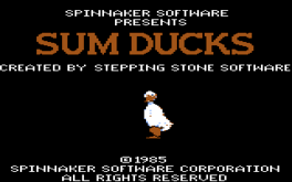 Sum Ducks Cover