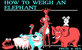 How to Weigh an Elephant