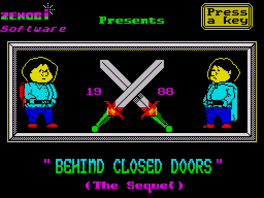 Behind Closed Doors (The Sequel)