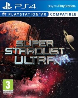 Super Stardust Ultra VR ps4 Cover Art