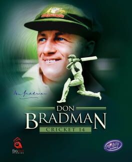 Don Bradman Cricket 14 Game Cover Artwork