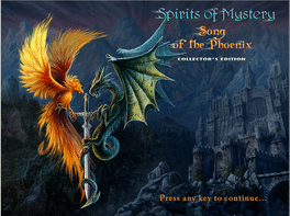 Spirits of Mystery: Song of the Phoenix