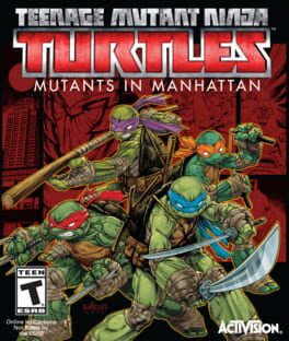 Teenage Mutant Ninja Turtles: Mutants in Manhattan ps4 Cover Art